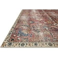 thumbnail image 4 of Chris Loves Julia x Loloi Jules Merlot/Multi 2'-6" x 7'-6" Area Rug, 4 of 8