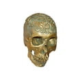 thumbnail image 1 of Grandeur Nature 1:1 Crâne Humain Résine Modèle Anatomique Squelette Réaliste Bronze Antique 2, 1 of 9