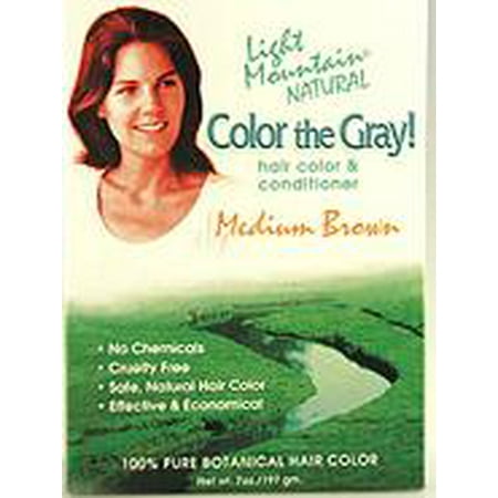 - Color the Gray - Medium Brown Light Mountain 7 oz Powder