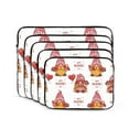 thumbnail image 2 of LNWH Happy Valentine Cartoon Gnomes Pattern Laptop Sleeve, Notebook Computer Pocket Tablet Briefcase Carrying Bag, 12 inch Laptop Case, 2 of 8