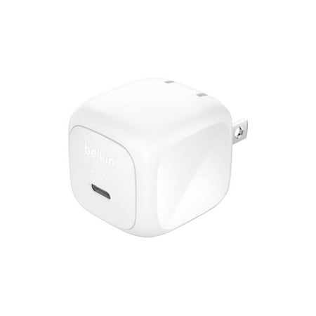 Belkin BoostCharge - Power adapter - compact - 45 Watt - Power Delivery 3.1, Fast Charge (USB-C)