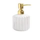 thumbnail image 1 of Dispensador de jabón líquido de cerámica for baño de 350 ml, botella con bomba for lociones, jabones líquidos y champú., 1 of 3
