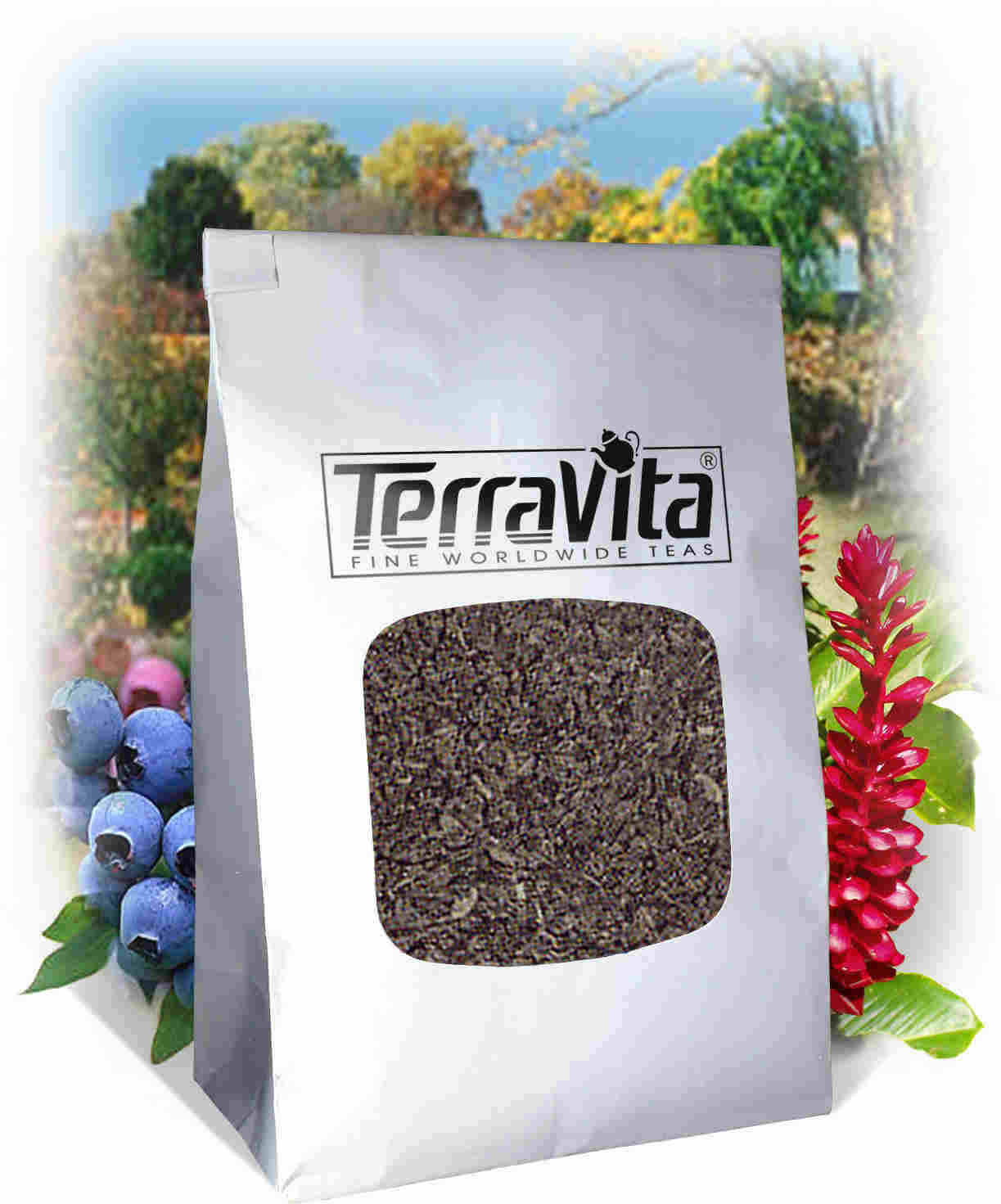 TerraVita Figwort Tea, (Loose Leaf Herbal Tea, 8 oz, 2Pack, Zin