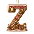 thumbnail image 4 of Christmas Letter Ornament, 3.15 x 1.97in Gingerbread House Initial Hanging Decoration, Acrylic A-Z Choice for Christmas Tree, Wreath, Stocking and Holiday Gift, 4 of 8