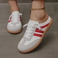 thumbnail image 5 of CHICVOMEY Women's Vintage Mules - Platform Slip-On Mules with Comfortable Sole - Retro Casual Walking Shoes for Campus Daily, 5 of 8