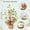 B, variant on 15.75in Easter Decorations Foam Egg Tree Branch Centerpiece for Tabletop Spring Easter Decor, Easter Decorations for Home with Decorative Easter Eggs and Floral Arrangement Pascua