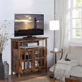 thumbnail image 4 of Meuble Télé Haut Big Sur avec Armoires de Rangement, Fini Bois Brun, 4 of 9