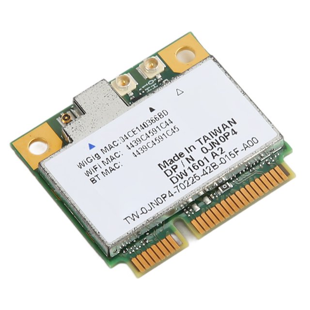 Card, Card 300Mbps Less Interference Plug and Play DW1601 QCA9005 with Mini PCIE Interface for Electronic Devices