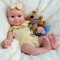 thumbnail image 1 of Muñeca Reborn JIZHI de cuerpo completo de silicona, 40 cm, 2,6 kg, con Acc, 1 of 7