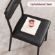 thumbnail image 2 of Conjunto compacto de comedor para 2 personas - Mesa cuadrada y sillas tapizadas - Ideal para apartamentos y espacios pequeños - Estilo moderno, fácil montaje, uso versátil - Color negro, 2 of 8
