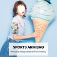 thumbnail image 3 of MesaSe Armband Bag with Zipper Large Capacity Pocket Design Waterproof Cartoon Print Sports Armband Phone Case, 3 of 6