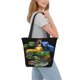 thumbnail image 2 of Fotbe Colorful Viper Snake Bolsa de Playa con Estampado, Bolsa de Hombro, Bolsa de Mano Espaciosa, Bolsa de Viaje Ligera, Bolsa de Compras Versátil, 2 of 6