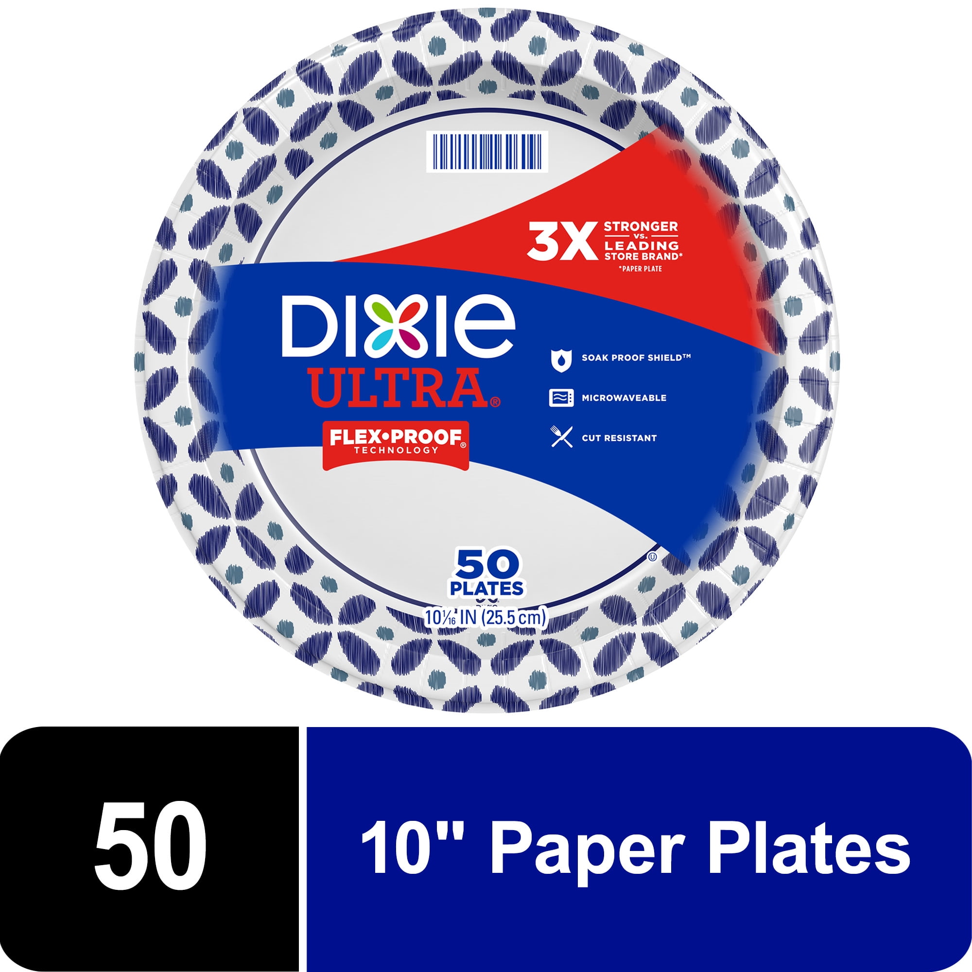 Dixie Ultra 10 1/16 in Paper Plate 186-count Fast Shipping 