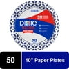 Dixie Ultra Disposable Paper Plates, 10 in, 50 count