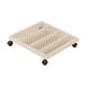 thumbnail image 4 of Soporte de planta con ruedas con cerraduras bandeja de plantas móviles Plantilla de plantilla Rolling Stand Rolling Plant Motor Stand For Office Yard 40x40x6cm, 4 of 8