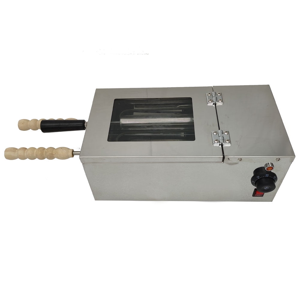Banfluxion Chimney Cake Roll Oven Machine with 2pcs Roll Tools 110V 1500W