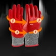 thumbnail image 5 of 1Pair Red 400V Voltage Insulating Gloves All-round Insulation Glove PPE Gloves For Electric Box Repair/Electrical Work, 5 of 10