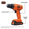 thumbnail image 2 of Perceuse-tournevis à batterie au lithium 20V MAX BLACK+DECKER LD120VA avec 30 accessoires, 2 of 5