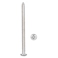 thumbnail image 1 of A2 DIN7981 # 8 4.2mm 304 Tornillo de acero inoxidable Avellanado Tornillos de madera penet Carevas Tornillo de rosca, 1 of 7