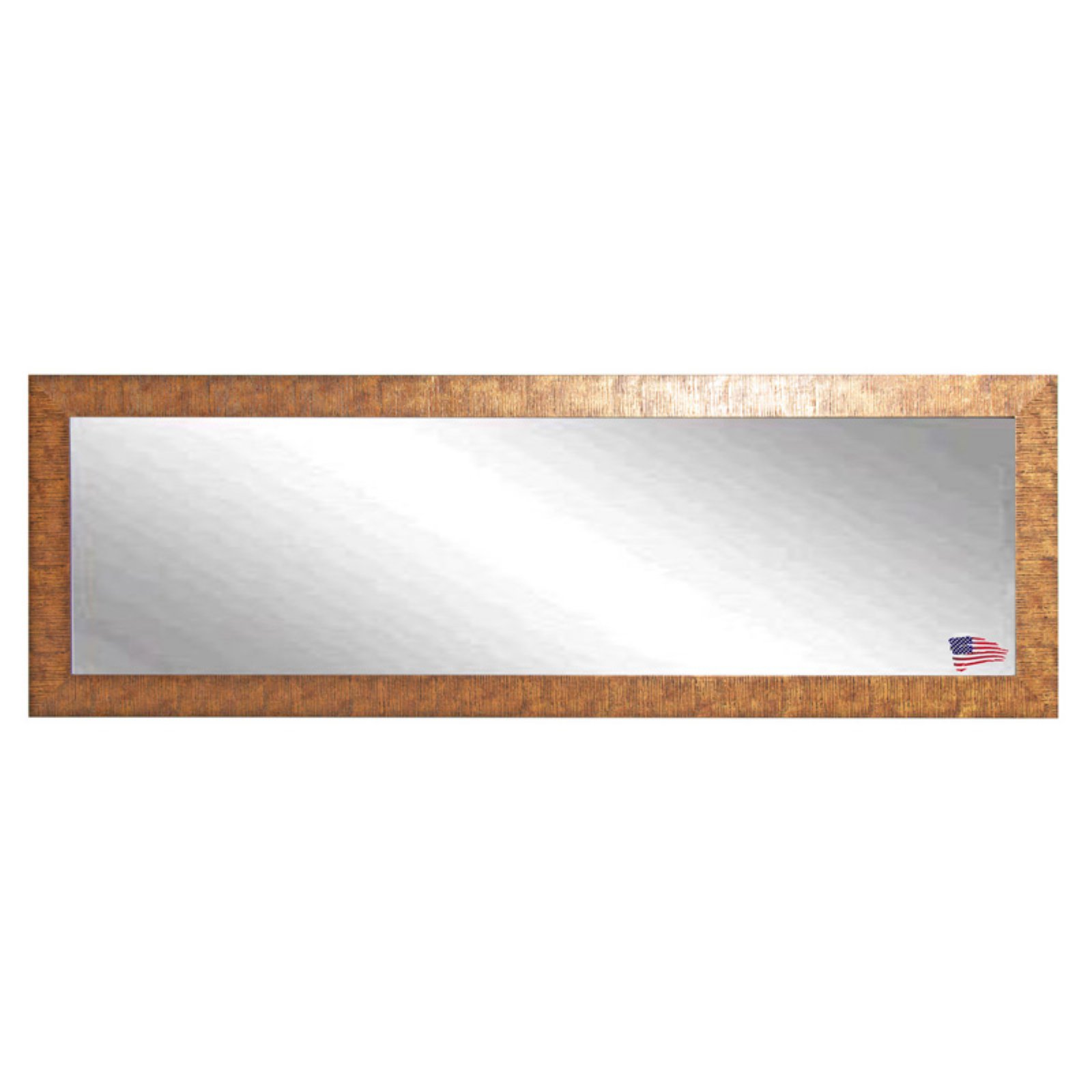 Rayne Mirrors Safari Bronze Double Vanity Wall Mirror