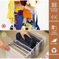 thumbnail image 5 of Drawer Organizer, Foldable Mesh Organizer for Clothes Organizer, Closet Organizer with Compartments, Closet Organizer for Jeans and Shirts, 7+9 Compartments, 5 of 5