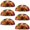 Multicolored 2, variant on PhooArto 6 Pcs Cup Drawer Pulls, Space Galaxy Pug Dog Shell Shape Handles Cabinet Knobs for Dresser Cupboard Closet Wardrobe with Screws