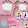 thumbnail image 4 of Juguetes Para Niños Bolso De Hombro Niños Juegos De Imaginación Juguetes Simulación Comida Maquillaje Doctor Cocina Juego De Juguetes De Plástico Para Niños Y Niñas Inevent AP007945-01, 4 of 6