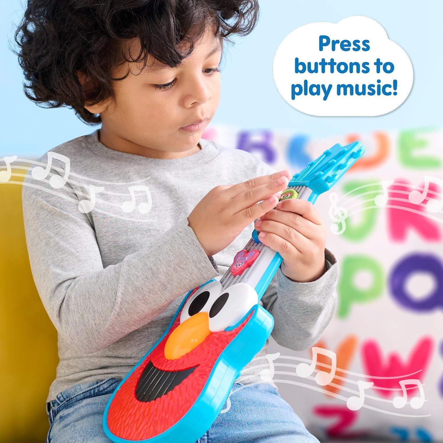 Just Play 2-8 Year Toy Musical Instruments, Red Blue, 16.00 x 7.25 x 2.43 Inches, 1.5 lb