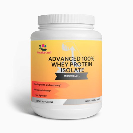 Vendercart Advanced 100% Whey Protein Isolate - Muscle Growth 29.6 oz