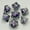Black Purple, variant on 7pcs New Dragon King'S Eye Faceted Dice Set Resin Digital Dice Running Group Table Game Party Game Additions Dragon King Series D4 D6 D8 D10 D12 D20