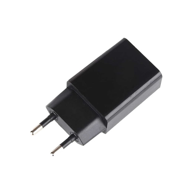 Injueey Home Hotel Traveling Universal 5V 2A 10W de teléfono móvil Sala de estar Portátil Adaptador de carga de teléfono móvil Accesorios Teléfono y Comunicación Negro enchufe de la UE