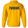 thumbnail image 2 of Parking Attendant jacket, Gold, Parking staff, valet, event parking, safety, 2 of 2