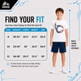 thumbnail image 7 of RBX Boys Athletic Outfit Shorts Set Short Sleeve Shirts Dry Fit Sleeveless Jersey & Shorts 3 Piece, 7 of 7
