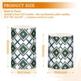 thumbnail image 6 of Yayeee Flameless Candles with Remote Flickering Battery Operated Multi Color Changing, Gold Geometric Pattern, 6 of 7