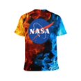 thumbnail image 6 of NASA T-Shirts for Men Women, Anime Short Shirts, Unisex Short Sleeve Tops, Crew Neck Tee Shirts, S-4XL, 6 of 8