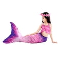 thumbnail image 5 of Girls Mermaid Tail Kids Mermaid Swimsuits Sea Costume 11-12Years, 5 of 6