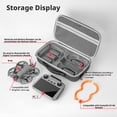 thumbnail image 4 of Étui Rigide de Transport pour Drone DJI Mini 2/Mini SE et Accessoires, Sac de Rangement de Voyage Résistant aux Chocs, Tissu Durable, Gris, 4 of 8