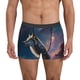 thumbnail image 1 of Balery Night Sky Wolf Calzoncillos bóxer para hombre, ropa interior de algodón suave y transpirable con cinturilla de nailon-X-Large, 1 of 5