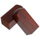 thumbnail image 1 of 2pcs Wooden Scrapbook Seal DIY Craft Stamp Blank Square Block Stamp for DIY, 1 of 2