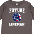 thumbnail image 4 of Inktastic Future Lineman Boys Long Sleeve Toddler T-Shirt, 4 of 5