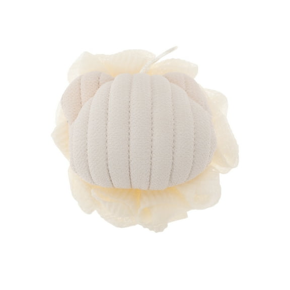 1 Pc Cute Cartoon Bath Sponge Body Scrubber for Bathroom Beige