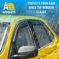 thumbnail image 3 of AEROGUYS Extra Durable Window Deflectors In-Channel Window Visors Rain Guards Fit for Ford Edge 2015-2025, Sun Visors, Wind Vent for Shades, Exterior Car Accessories - 4pcs. AG0949, 3 of 9