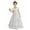 White, variant on Fgnfyis Girls Dress French Style with One Shoulder for Elegant Gown Special Occasions Casual Wear Tween Attire White 10-11 Years