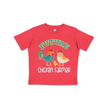 

Inktastic Future Chicken Farmer in Training Gift Toddler Boy or Toddler Girl T-Shirt