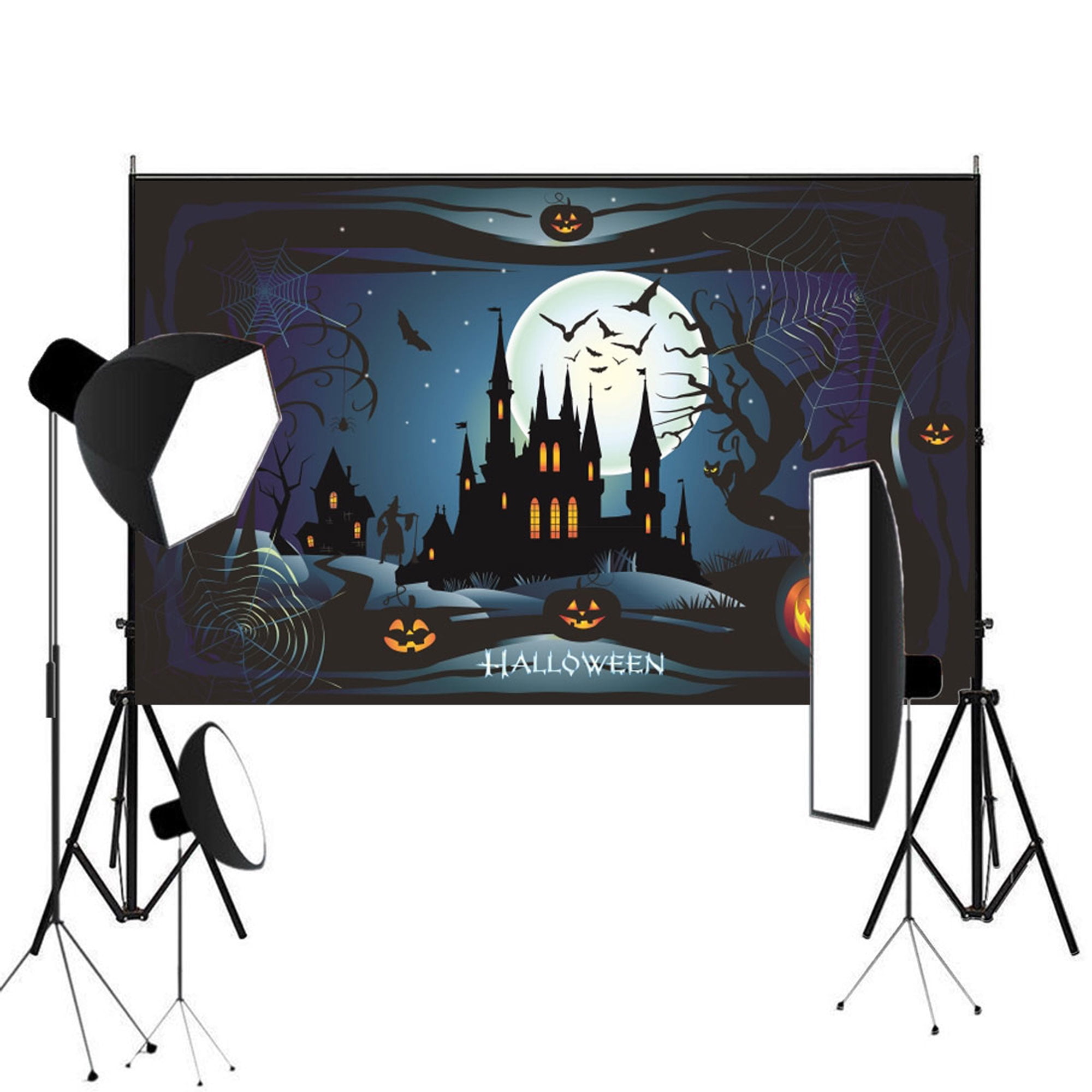 halloween party backdrops