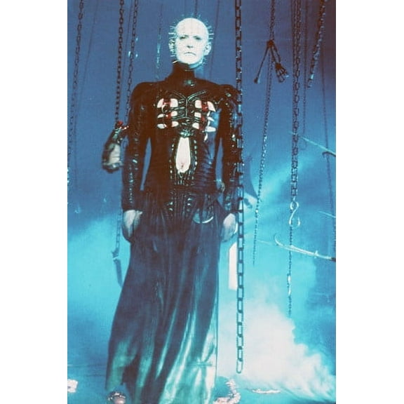Hellraiser Doug Bradley 24X36 Poster Pinhead By Chains