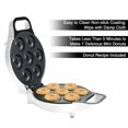 thumbnail image 3 of Electric Mini Donut Maker 7 Two-Inch Donuts Non Stick, No Oil or Frying 4 Min., 3 of 3
