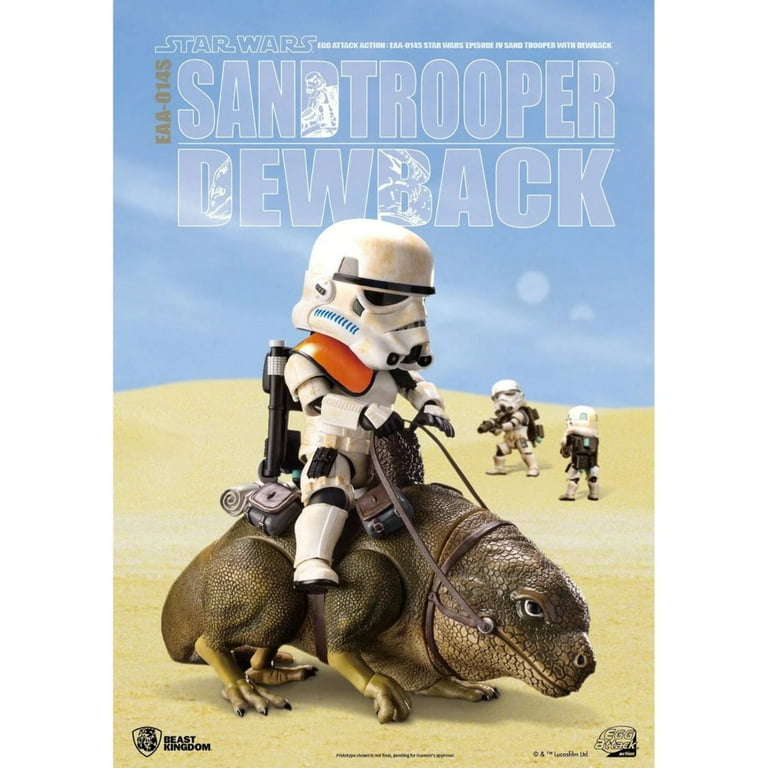 レア！スターウォーズ　DEWBACK & SANDTROOPER Star Wars Black Series 04 Dewback & Sandtrooper Complete