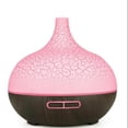 thumbnail image 1 of Humidifier Diffuser 400ml Essential Oil Diffuser LED Crack Design, 4 Timer Remote Control Ultrasonic Aromatherapy Diffusers for Essential Oils with Warm LED Color Lights, 1 of 5