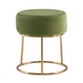 thumbnail image 2 of Linon Carly Tabouret de Coiffeuse en Métal Vert, 2 of 10